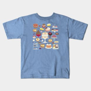 Cakes and Baking Patisserie Kids T-Shirt